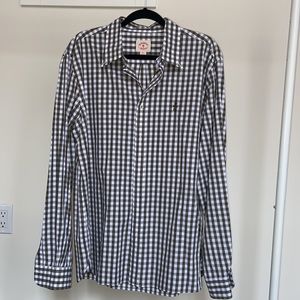 Brooks Brothers Green Checkered Button Down